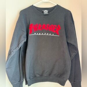 Thrasher Men’s Black Crewneck Sweatshirt